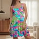 thumbnail image 1 of WILLBEST Vestidos Casuales Para Mujer 2025 Vestido Tipo Chaleco Holgado Con Cuello Redondo Sin Mangas Y Estampado De Patchwork 2123, 1 of 3