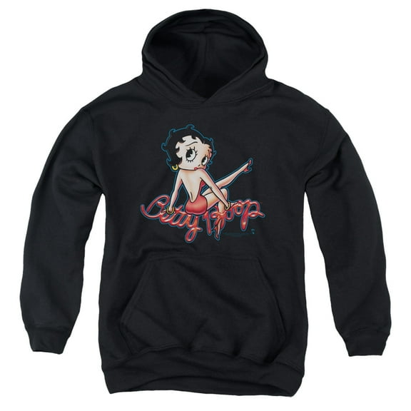 Betty Boop - Bettys Back - Youth Hooded Sweatshirt - X-Large
