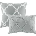 thumbnail image 2 of Home Essence Hayden 5 Piece Reversible Comforter Bedding Set, Full/Queen, Grey, 2 of 8