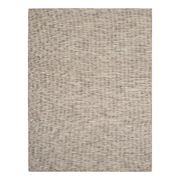 Pemberly Row 9' x 12' Beige Fabric Modern Area Rug (9' x 12')