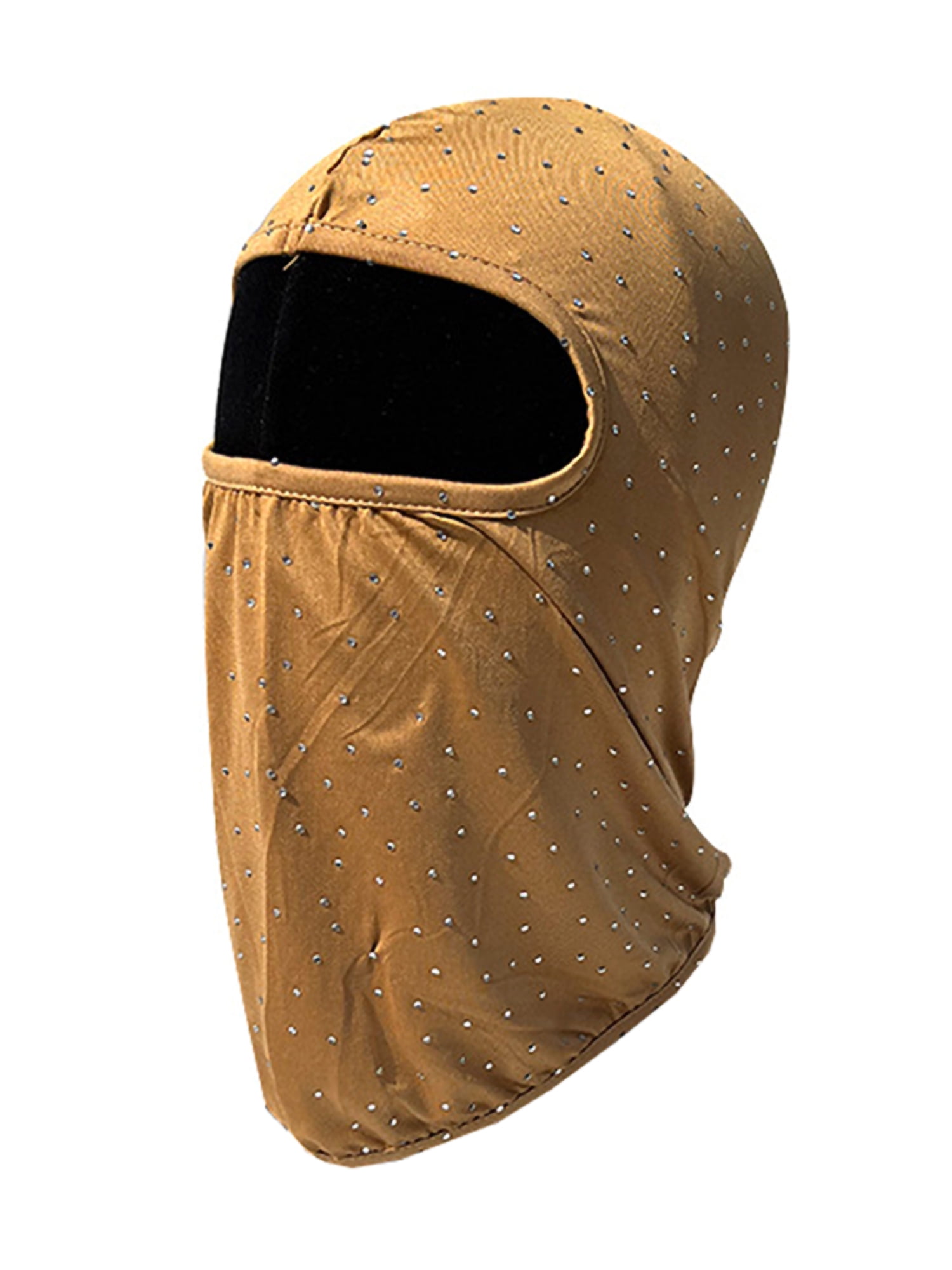 hirigin Windproof UV Protection Full Face Covering, Rhinestone