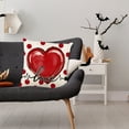 thumbnail image 5 of 1PC Valentine's Day Soft Cover Cushion For Decorative Throw Heart Shaped, 5 of 5