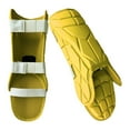 thumbnail image 1 of koolsoo Baseball Batter Leg Guards Foot Guards Adults Multifunction Comfortable Equipment Gear Ergonomic Adjustable Shin Protection Yellow, 1 of 9