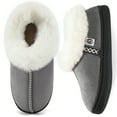 thumbnail image 7 of Atoshopce Slippers for Women Comfortable Memory Foam Soft Fleece Lining Closed Back House Shoes Indoor/Outdoor, 7 of 7