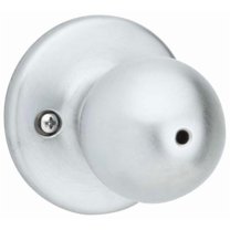 Kwikset 300P Polo Privacy Door Knob Set - Chrome