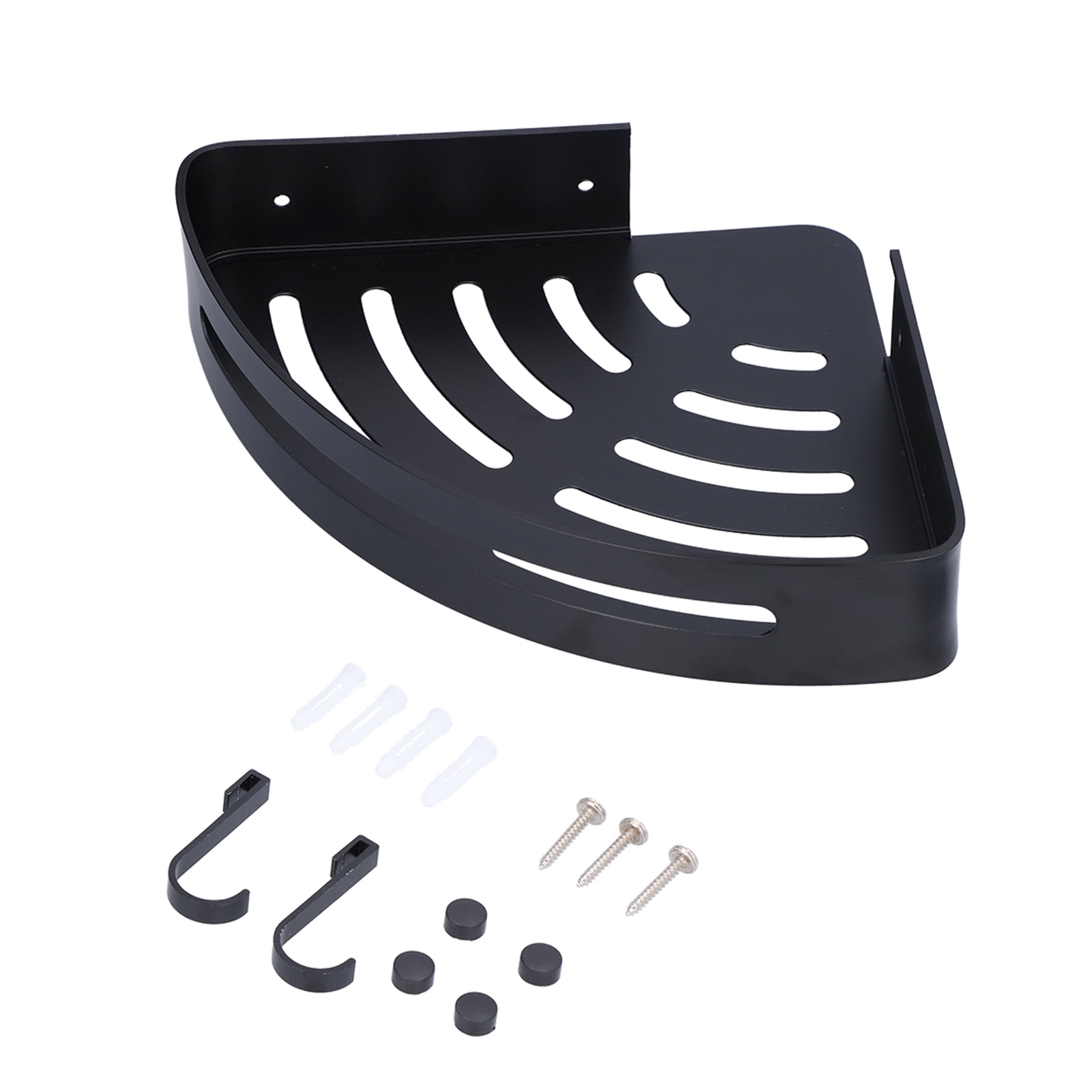 Ymiko Shower Shelf,Shower Shelf Aluminum Alloy Durable Stable Shower