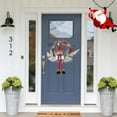 thumbnail image 5 of Christmas Rattan Wreaths for Front Door,Front Porch Snowman Elk Santa Claus Rattan Red Berry Wreath,Front Door Garland Hanger Xmas Door Wreaths Door Wreaths for All Seasons, 5 of 5