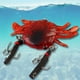 thumbnail image 3 of Cebo de cangrejo mecedora 3D, cebo falso para pesca, señuelo de cangrejo para pesca en agua salada, 3 of 9
