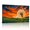 C, variant on XaaKee Swirling Sunset Bloom Dandelion Canvas Wall Art Modern Art Prints Canvas Prints Wall Art Inner Framed 18*12Inch
