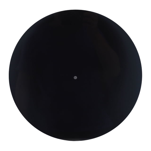 Acrylic Turntable Mat Anti Static Noise Reduction Slipmat for Record Player Luminous Upgrade 12 Inch Precise Sound Enhancement