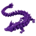 thumbnail image 4 of Figuras Coleccionables Hugtrwg Dragón Cristal Juguete Articulado 12 Pulgadas, 4 of 9