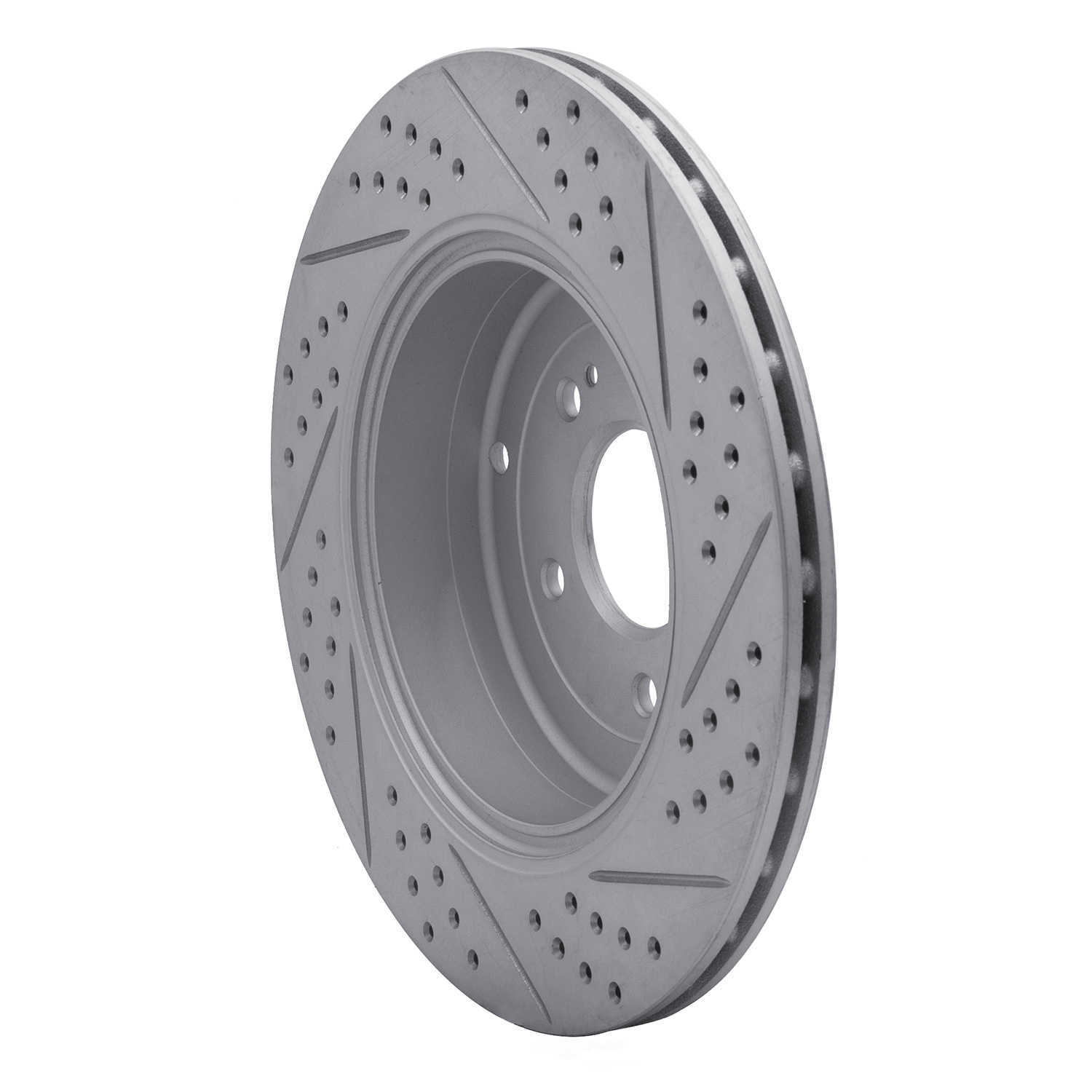 Dynamic Friction Company 830-03031L DFC Geoperformance Rotor - Drilled and Slotted