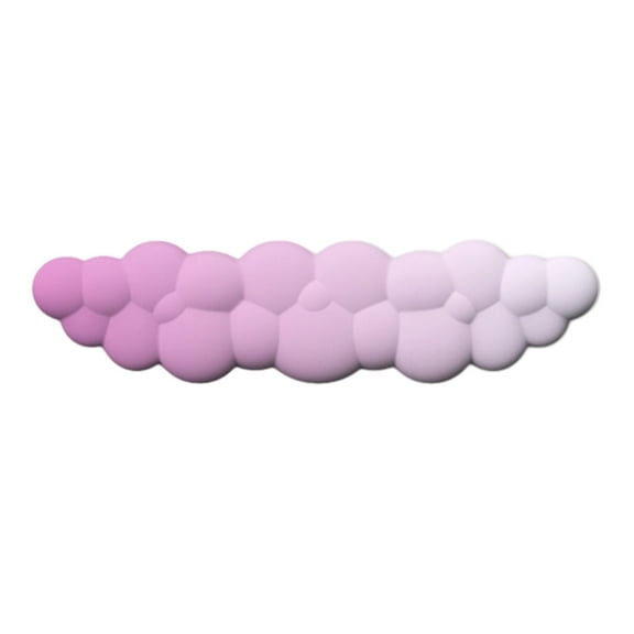 Cloud Shape Wrist Rest Mouse Pad Non-Slip Base Colorful PU Soft Memory Foam Pain Relief Mat for Gaming Mousepad
