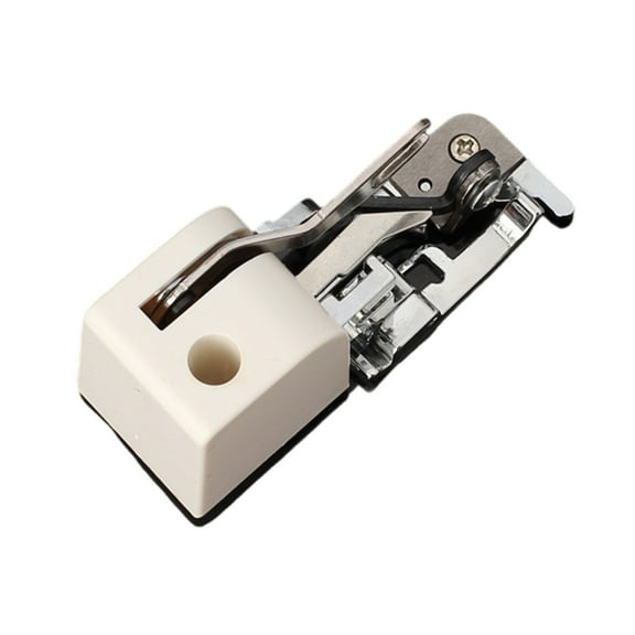 Sewing Machine Overlock Presser Side Cutter Attachment Open Toe Walking Foot