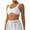 White, variant on Womens Bras No Rims Tight Sports Bra Training Running-drying Fitness Yoga Bra Wireless Bras for Women Black M