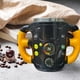 thumbnail image 4 of Taza de acero inoxidable con forma de volante de resina, 4 of 7