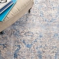 thumbnail image 6 of SAFAVIEH Mirage Jacqueline Floral Area Rug, Navy/Ivory, 6' x 6' Round, 6 of 8