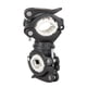 thumbnail image 1 of Naiovety 360 Rotación Ciclismo Bicicleta Luz Linterna Abrazadera Bicicleta Antorcha Clip Montaje Soporte de luz Soporte Ciclismo blanco negro Naiovety HW4561-02B, 1 of 5