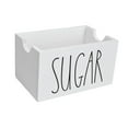 thumbnail image 4 of yotijay Sugar Packet Holder Display Wood Sugar Packet Container for Pantry Home Desk White, 4 of 9