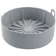 thumbnail image 1 of Olla de silicona con poste de aire, cesta de aire de repuesto para envoltorios, accesorio para freidora de aire L gris, accesorio para freidora de aire de cocina, 1 of 8