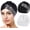 White & Grey, 2pcs, variant on 2 Pcs Womens Muslim Under Scarf Hijab Cap Stretch Sleep Hair Turban Head Wraps Bonnet Chemo Cap Beanie Hat Headwear