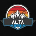 thumbnail image 2 of CafePress - Alta Alta Utah Maternity T Shirt - Maternity Dark T-Shirt, 2 of 3