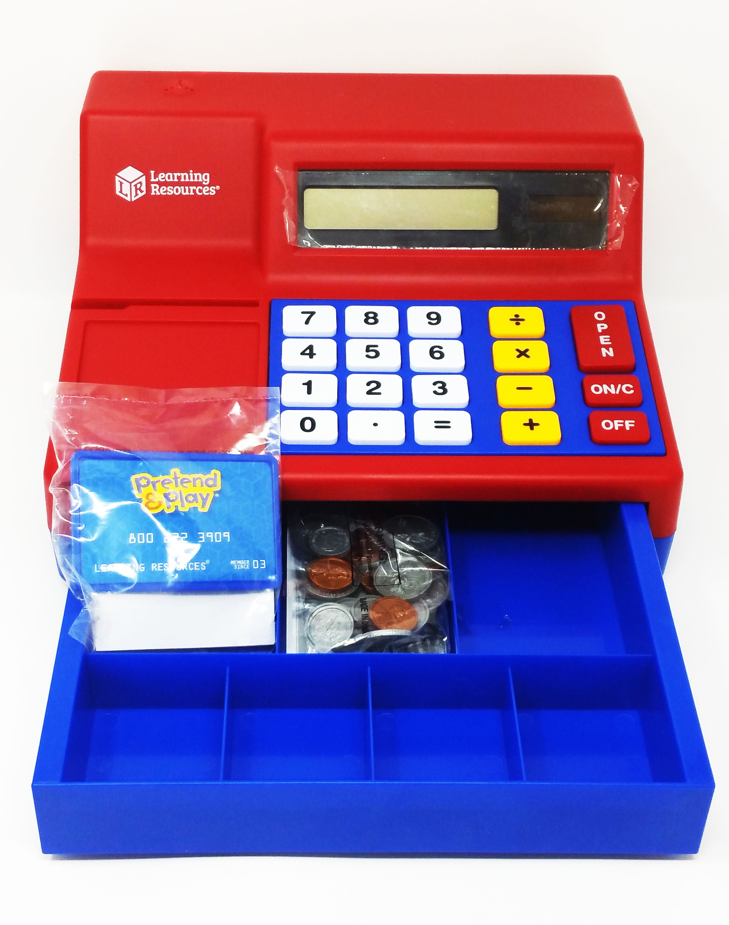 Learning Resources Pretend And Play Calculator Cash Register [Open Box