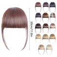 thumbnail image 3 of LHWEN Wig Female Air Bangs Double Sideburns Hairpiece With Hairpin Fiber Bangs Bangs Fringe With Temples Hairpieces For Women Clip On Air Bangs Flat Bangs Hair Extension Beauty Salon Straight, 3 of 9