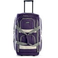 thumbnail image 3 of Open Box Olympia U.S.A. 22" 8-Pocket Wheeled Rolling Duffel Bag Water Resistant Luggage Lightweight for Travel, Dark Lavender, 3 of 5