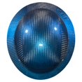 thumbnail image 4 of Hard Hat AFP Gloss Blue Indigo Chameleon de fibra de carbono, 4 of 9