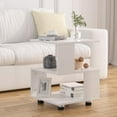 thumbnail image 2 of Modern Sturdy Nightstand End Table Two-Tier Open Shelves Set of 2, 2 of 5