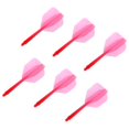 thumbnail image 1 of 3x6 Piezas Varillas De Dardos De Rosca 2BA Transparentes Y Conexión De Vuelos De Dardos Rojo Sunnimix Ejes de dardos y plumas de dardos, 1 of 8