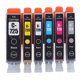 thumbnail image 1 of Ink Cartridge, Large Pages Output ABS Tight Fit Fadeless Professional Printing Ink Cartridge Smoothly Ink Output Clear for MG5170 ANGGREK FJ1019, 1 of 8