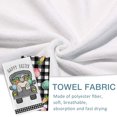 thumbnail image 3 of pogooe Happy Easter Truck Black Buffalo Plaid Check Kitchen Dish Towel 2 Packs, Bunny Egg Polka Dot Tea Bar Hand Drying Baking Cloth, Spring Funny Rabbit Carrot Farmhouse Decor Home Decorations 18x26, 3 of 6