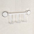 thumbnail image 1 of YYHQDS Suction Cup Swivel Hook, Wall-Mounted Multifunctional No-Hole Shelf, Universal Hanging Storage Rack for Kitchen, Spoon, and Spatula Organizer Clearance Sales Today Deals Prime, 1 of 6