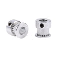 thumbnail image 4 of 2pcs Timing Pulleys, Belt Pulley, Durable 20 Teeth Repair Replacing Old Part Replacement For Building 3D Printer, 4 of 8