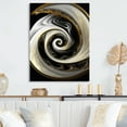 thumbnail image 2 of Designart Abstract Modern Swirl I Canvas Wall Art, 2 of 5