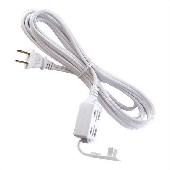 16/2 X 12' White Zip Cord