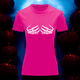 thumbnail image 3 of Playera Blusa Con Manos De Esqueleto Halloween Dia De Muertos Color Fucsia Talla Chica Marca Emil SaEs, 3 of 4