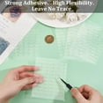 thumbnail image 3 of 600Pcs Transparent Double Sided Tape Acrylic Sticker Adhesive Sticky Oval Dots Clear No Trace Tape Waterproof Heavy Duty Glue for Wall Party Decoration Craft Art DIY Office Picture, 3 of 9