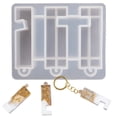 thumbnail image 1 of Keychain Pendant Mold DIY Silicone Creative Phone Holder Mold Resin Casting Mold, 1 of 10