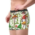 thumbnail image 3 of Kdxio Men's Boxer Briefs with Mushrooms Gnomes Print - Comfortable and Breathable Underwear for Everyday Wear, 3 of 7