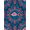 Pink Blue, Pattern 3, variant on ODIKA 2'x3' Washable Accent Rug Pet Friendly, Bedside Mat Fish Ombre Wave Stripe Pearl Scale Mermaid Gradient Refined for Bedroom, Nursery, RV