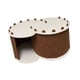 thumbnail image 5 of Cama de de gato de mascota de fieltro Casa de mascotas para gatos interiores para todas sofá portátiles resistente a los rasguños, 5 of 8