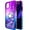 Purple&Blue, variant on Glitter Clear Case for iPhone 14, Sparkly Soft Protective Case for Women Girls Sparkle Shockproof Cover, Green&Purple