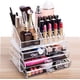 thumbnail image 1 of Organizador y almacenamiento de maquillaje transparente acrílico, vitrina apilable para cosméticos para el cuidado de la piel con 4 cajones, soportes para joyería, accesorios para el cabello,, 1 of 4
