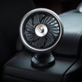 thumbnail image 1 of Mini ventilador para coche, montaje en salida de aire, 7 luces coloridas, ventilador USB eléctrico de estilo de montajes, ventilador Universal de Plata Soledad Mini ventilador de coche, 1 of 10
