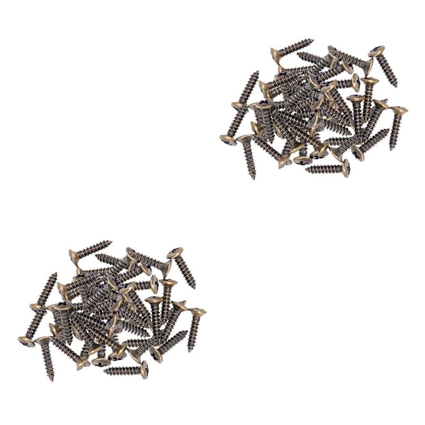 Methold 50x Pickguard Mounting Screws for ST Parts Replacement SQ Type2