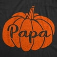thumbnail image 2 of Mens Papa Pumpkin T Shirt Funny Family Halloween Tee Graphic Tees, 2 of 7