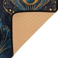 thumbnail image 3 of Yayeee Area Rugs for Living Room 5.2'x4' Non Slip Washable Bedroom Floor Carpet, Navy Blue Art Pattern, 3 of 5